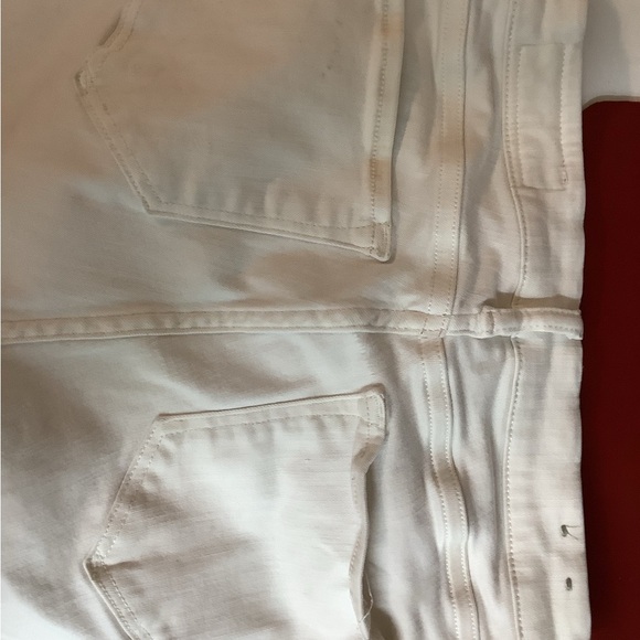 AllSaints Size 29 Grace Women's White Distressed Jeans. Preloved - Picture 10 of 12